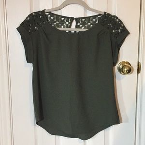 Army Green Blouse